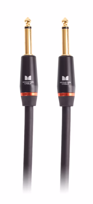 Monster Bass 12' Instrument Cable Straight - Nástrojový kabel