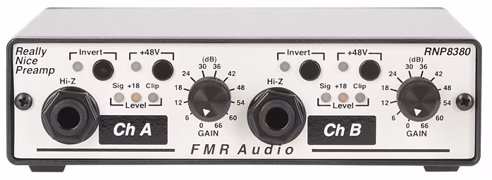 FMR Audio RNP8380 Really Nice Preamp - Mikrofonní předzesilovač