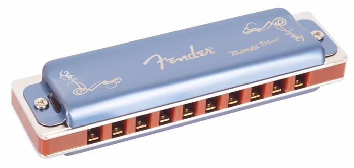 Fender Midnight Blues Key of A - Foukací harmonika