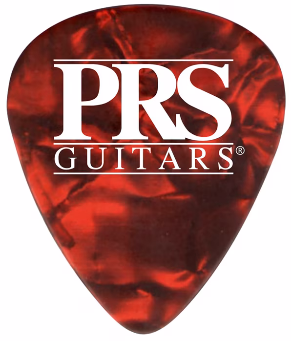 PRS Celluloid Picks, Red Tortoise Medium - Trsátka
