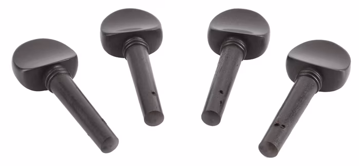 Dowina Violin Pegs Ebony Set 3/4 - Houslový ladicí kolíček