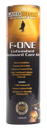 Music Nomad F-ONE Unfinished Fretboard Care Kit - Kytarová kosmetika
