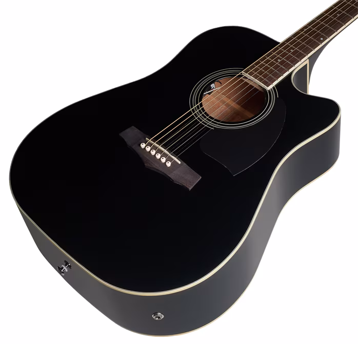 Ibanez PF15ECE Black - Elektroakustická kytara