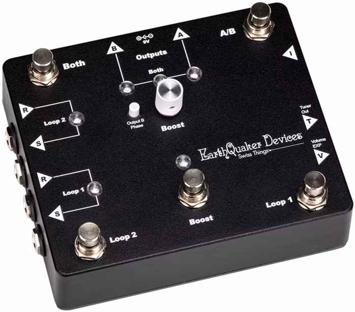 Earthquaker Devices Swiss Things - Signálový přepínač
