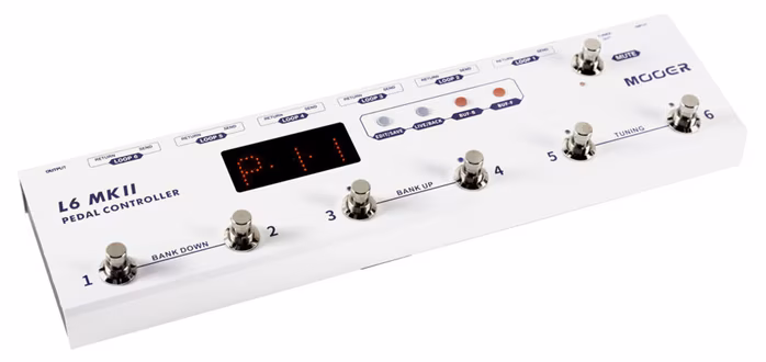 Mooer Pedal Controller Loop 6 MKII - Speciální nožní přepínač