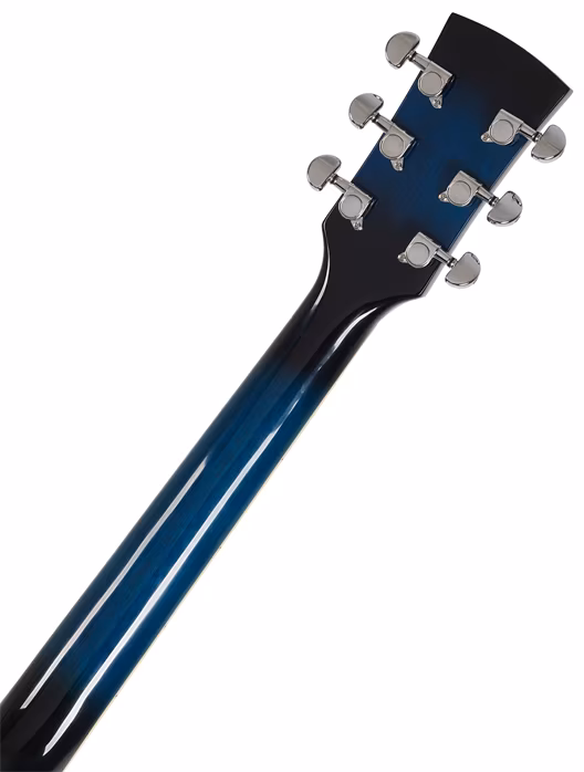Ibanez PF15ECE Transparent Blue Sunburst - Elektroakustická kytara