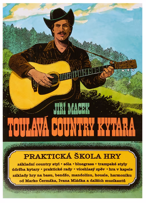 KN Toulavá country kytara - Jiří Macek (zánovní) - Škola hry na kytaru