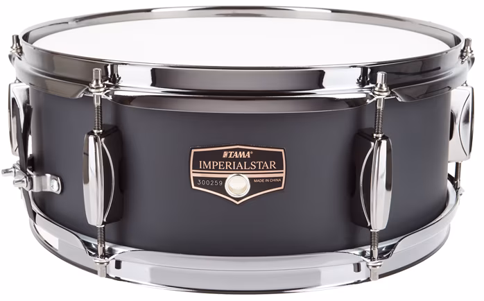 Tama 13" x 05" Imperialstar Blacked Out Black - Snare bubínek