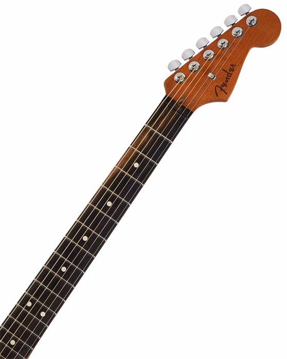 Fender American Acoustasonic Jazzmaster EB NA - Elektroakustická hybridní kytara