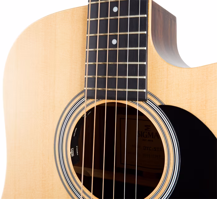 Sigma Guitars DTC-STE-MF - Elektroakustická kytara