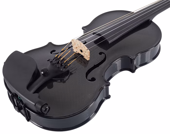 Glasser CC Violin 5s Acoustic Electric BK - Pětistrunné elektroakustické housle 