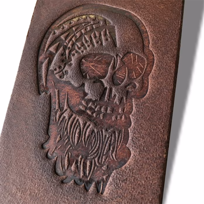 Richter Brent Hinds Signature Strap Brown - Kytarový popruh