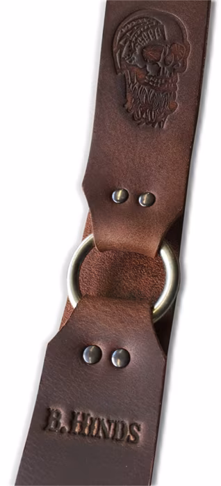Richter Brent Hinds Signature Strap Brown - Kytarový popruh