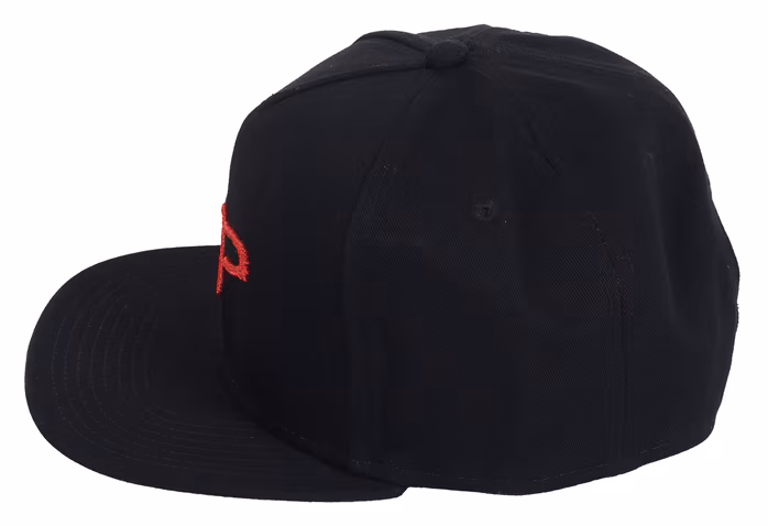 PRS Baseball Hat Flat Bill Red Bird Logo - Kšiltovka