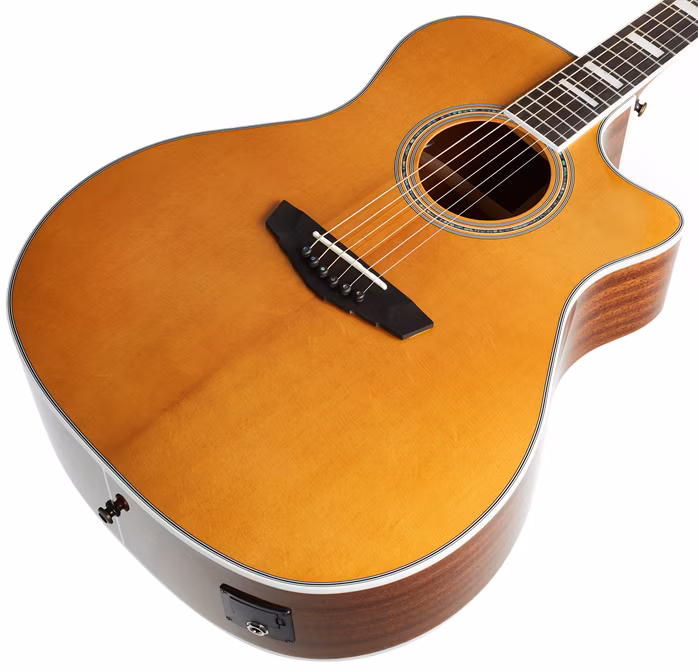 D'Angelico Premier Gramercy Vintage Natural - Elektroakustická kytara