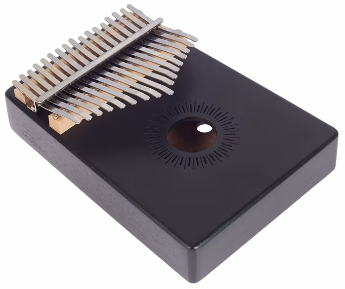 Sela Kalimba Mahogany 17 Black - Kalimba