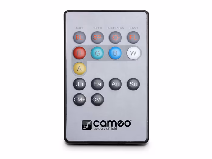 CAMEO FLAT PAR CAN REMOTE - Dálkový ovladač