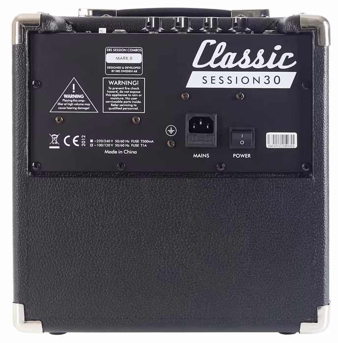 EBS Session 30 - Baskytarové tranzistorové kombo