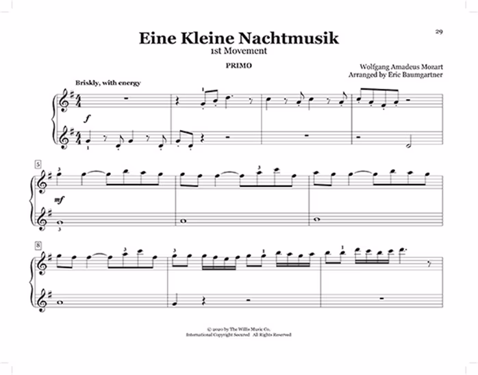 MS First Classical Duets - John Thompson´s  - Noty pro klavír