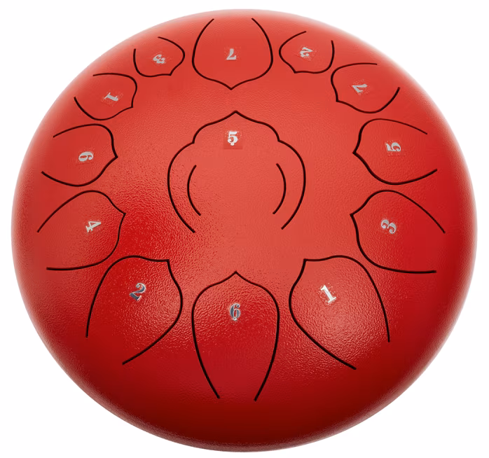 Byla LCT12 - Red - Tongue drum