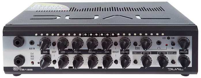 GR Bass DUAL 800 - Baskytarový tranzistorový zesilovač
