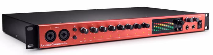 Focusrite Clarett+ 8Pre (rozbalené) - USB zvuková karta
