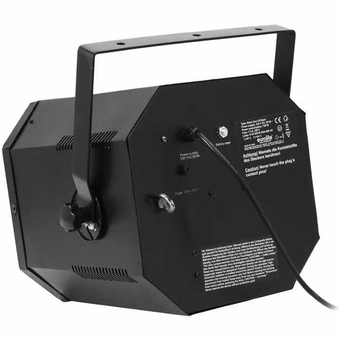 Eurolite UV Black Gun 230V/400W - UV reflektor