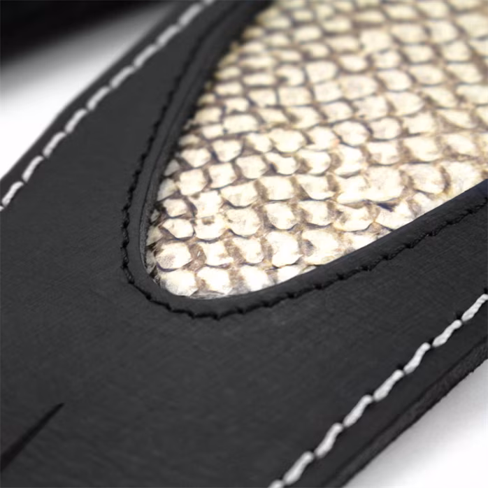Richter Luxury Python Black - Kytarový popruh