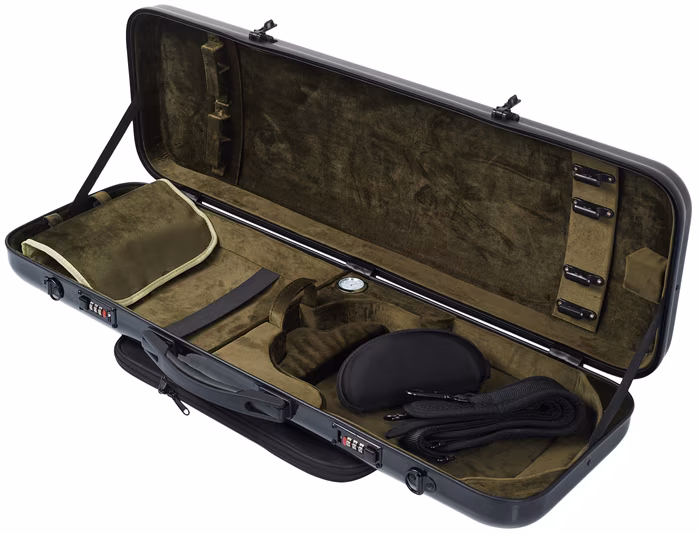 Pierre Marin Violin PC Oblong Case 4/4 Black - Pouzdro na housle