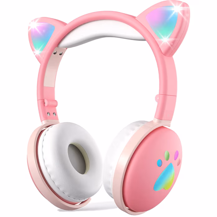 Mozos KID-DOG-BT-PINK - Bezdrátová sluchátka