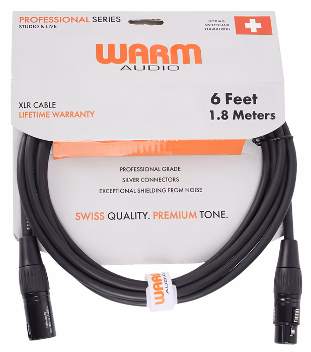 Warm Audio Pro-XLR-6' - Mikrofonní kabel