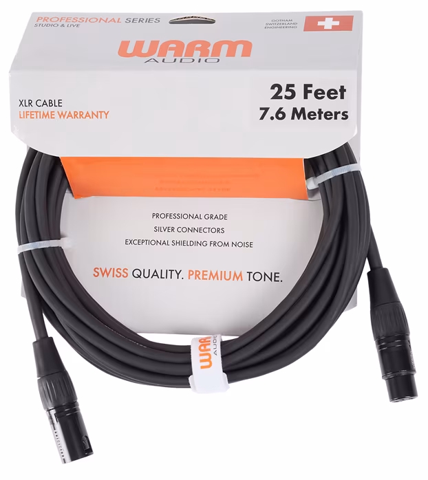 Warm Audio Pro-XLR-25' - Mikrofonní kabel