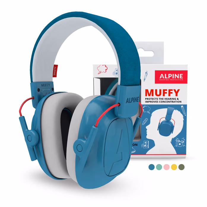 Alpine Muffy Blue - Dětská izolační sluchátka