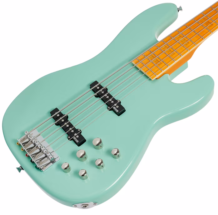 Markbass GV5 Gloxy Val Surf Green CR MP - Elektrická baskytara