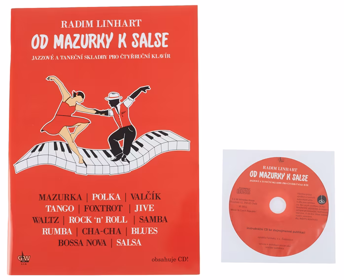 KN Od mazurky k salse - Radim Linhart - Noty pro klavír