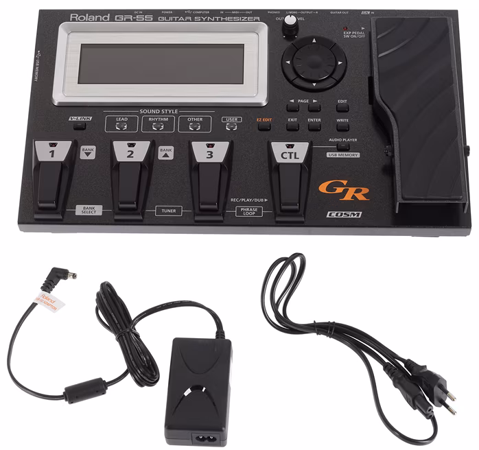 Roland GR 55S BK (rozbalené) - Kytarový syntezátor