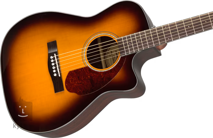 Fender CC-140SCE Concert WN SB - Elektroakustická kytara