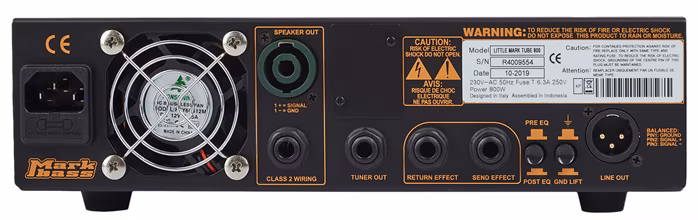 Markbass Little Mark Tube 800 - Baskytarový hybridní zesilovač