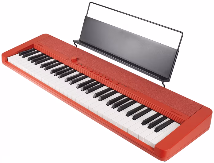 Casio CT-S1 RD - Klávesy s dynamikou úhozu