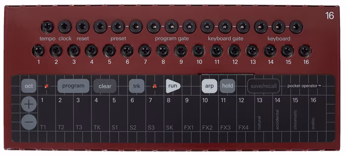 Teenage Engineering PO Modular 16 - Digitální sample sekvencer