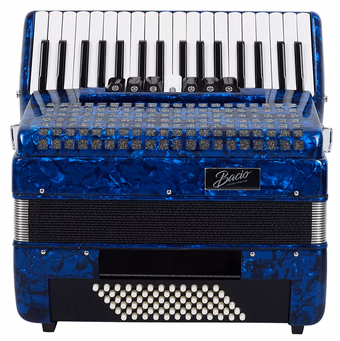 Bacio Instruments AT3472, Blue - Klávesový akordeon