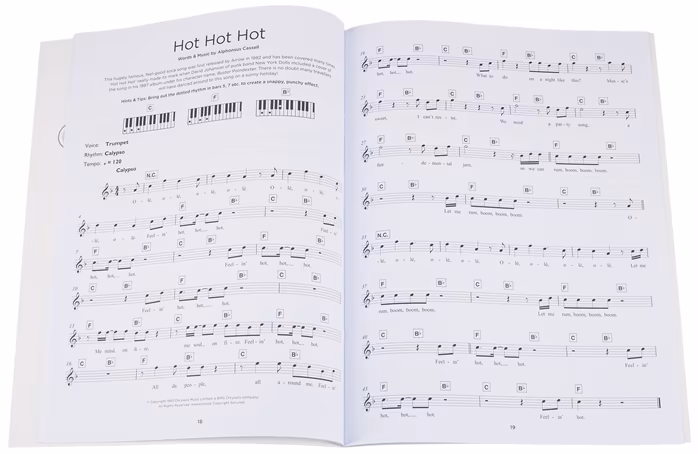 MS Really Easy Keyboard: Summer Songs - Noty na keyboard
