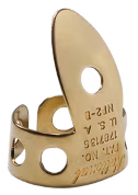 D'Addario National Brass Finger Picks - 4 pack - Palcové prstýnky