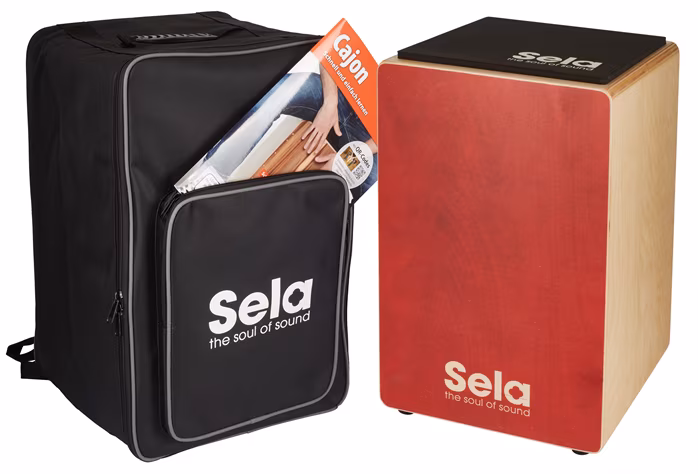 Sela Primera Red Bundle - Cajon set