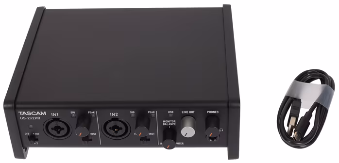 Tascam US-2x2HR - USB zvuková karta