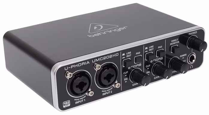 Behringer UMC202HD - USB zvuková karta