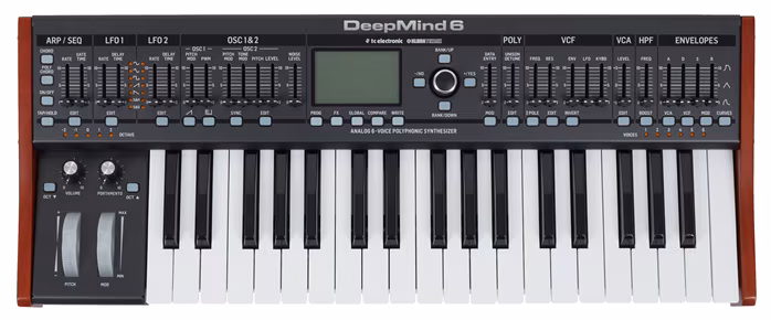 Behringer DEEPMIND 6 - Analogový syntezátor