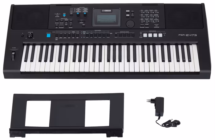 Yamaha PSR-E473 - Klávesy s dynamikou úhozu
