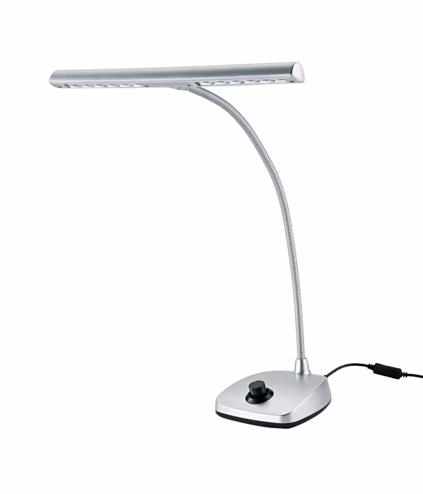 K&M 12298 SL - Lampička k notovému stojanu/klavíru