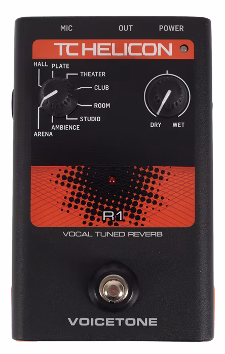 tc-helicon Voicetone R1 - Vokální efektový procesor
